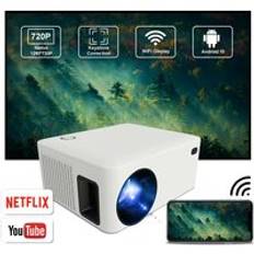 Lcd Led Beamer HD 5000 Lumen 720p 4k Wireless Wifi Speaker Portable Outdoor Mini Movies Projector