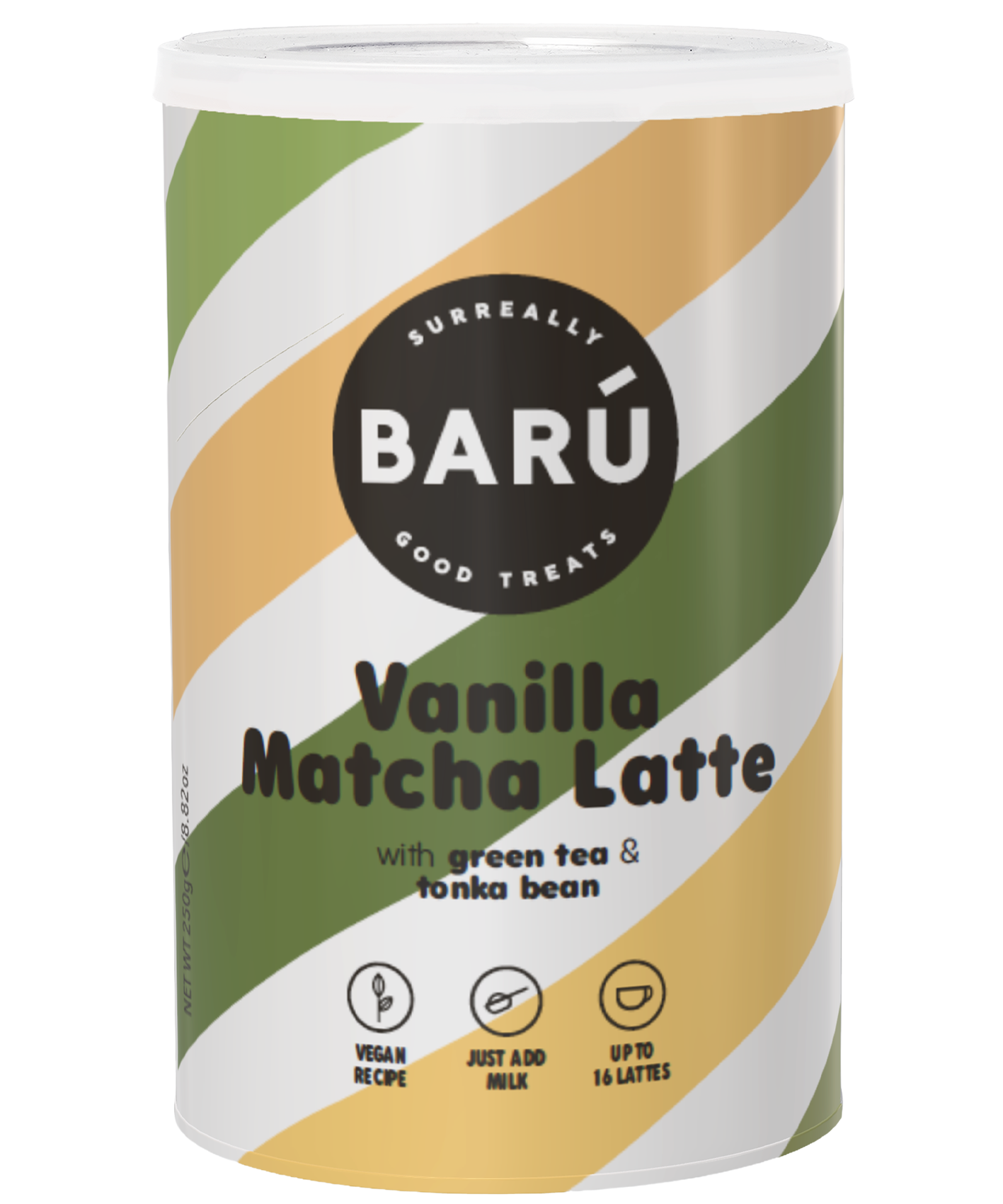 Barú - Lattepulver 'Vanilla Matcha Latte'