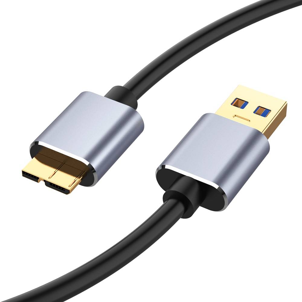 Usb 3.0 kabel usb typ a micro b data sync kabel kod snabb hastighet för samsung s5 note 3 extern hårddisk disk hdd