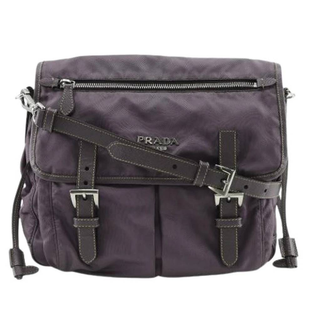 Prada Vintage - Pre-owned Vintage Cross Body Bag Vintage - Dam - ONE Size - Nylon