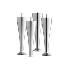TEMPUR® Sengeben i Krom 12 cm