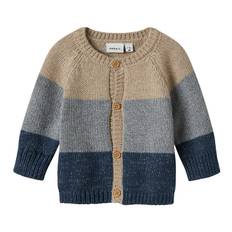 Name It Cardigan - Strik - NbmNoller - Insignia Blue - Name It - 1 år (80) - Cardigan