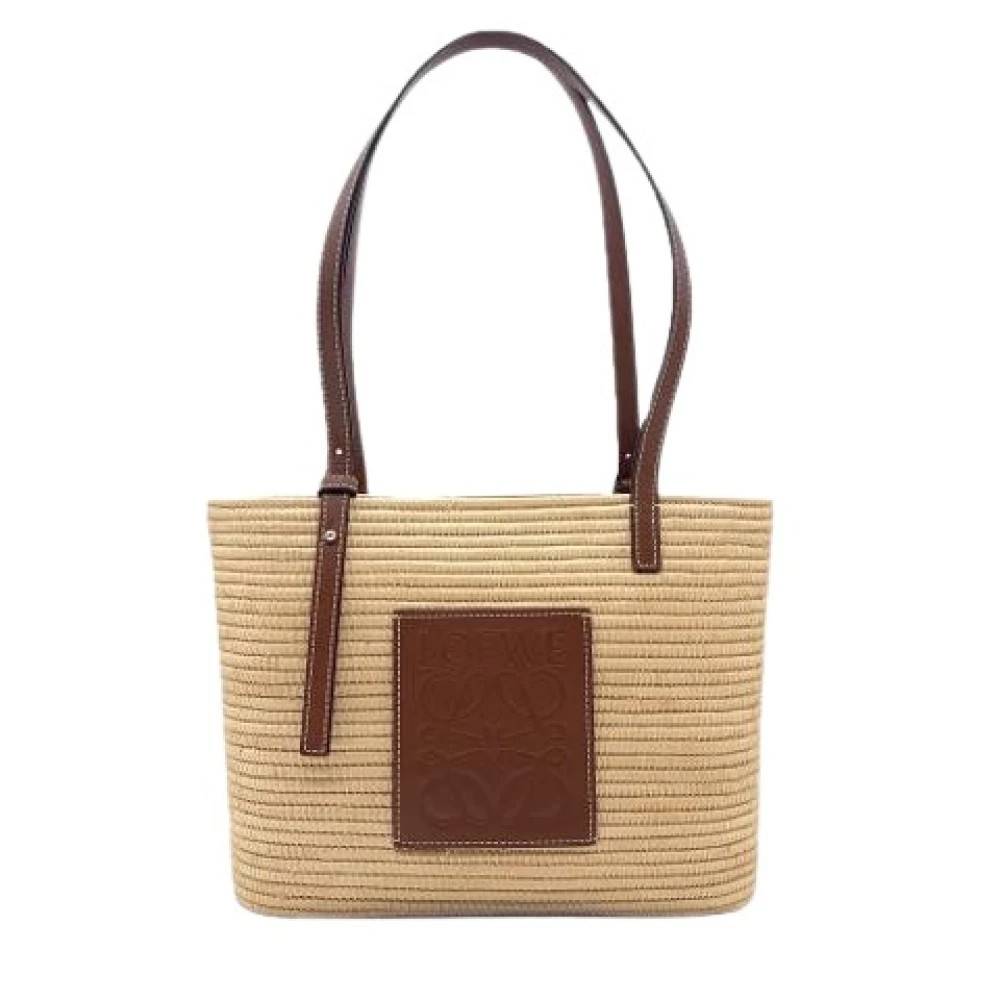 Loewe Pre-owned - Pre-owned Basket Tote Bag Vintage - Dam - ONE Size - Läder