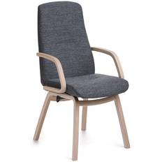 Freetime med armstöd, 4 ben Tyg - Stol