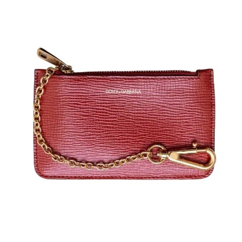 Dolce & Gabbana Pre-owned Pre-owned Mini Bag - Vintage - Dame - Rød - ONE SIZE - Læder