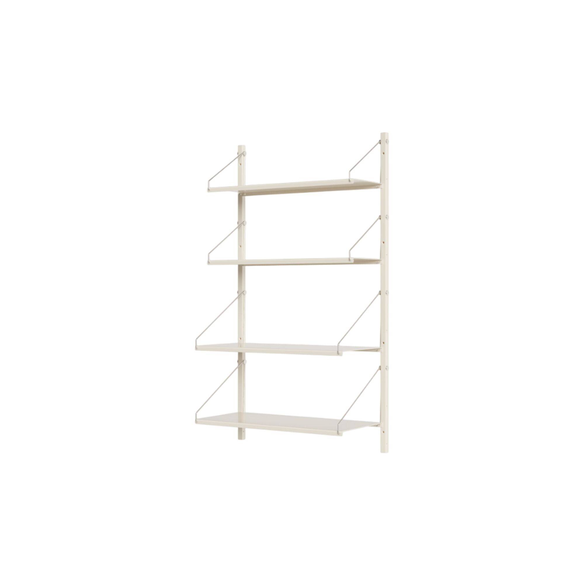 Shelf Library Single Section Hylde 108,4x60 Varm Hvid.