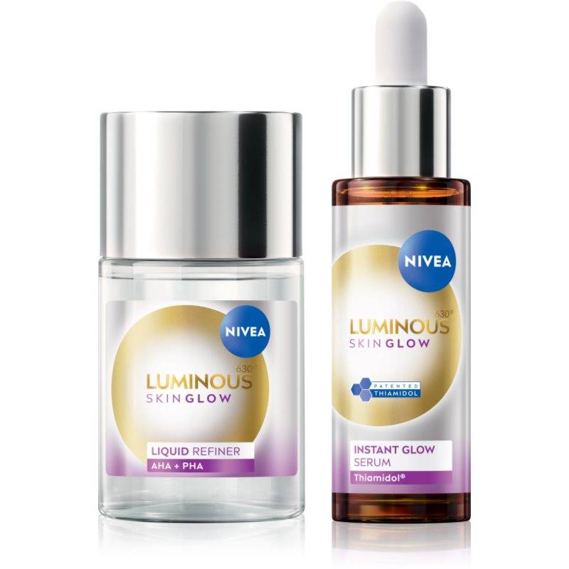 NIVEA Luminous 630 Skin Glow Økonomipakke Lysnende og udglattende effekt