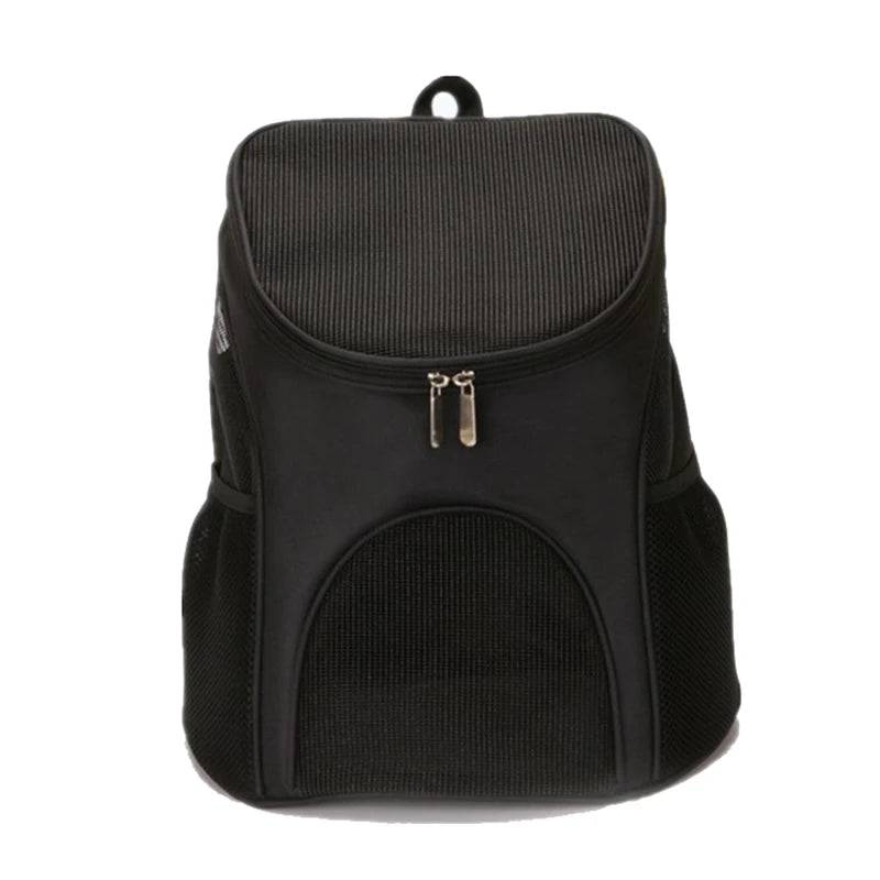 Mesh Breathable Pet Travel Backpack for Cats & Small Dogs - Black / L-within 7.5 kg / SPC (L-within 7.5 kg)