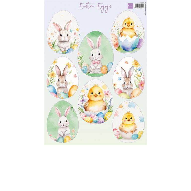 Marianne Design - Klippark A4 - Easter Eggs