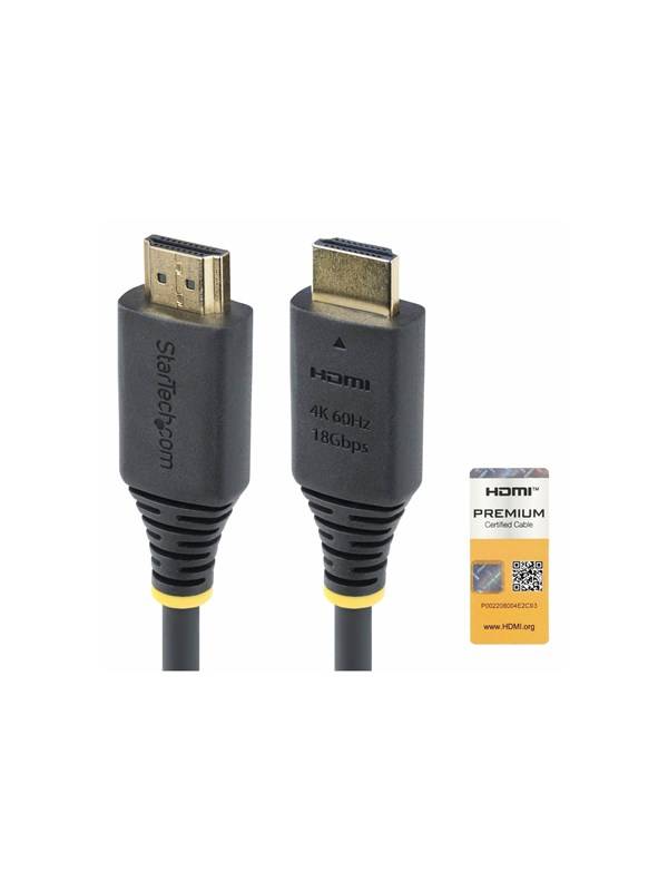 StarTech.com 4m (13ft) Premium Certified High Speed HDMI Cable 4K60Hz - HDMI cable with Ethernet - 4 m