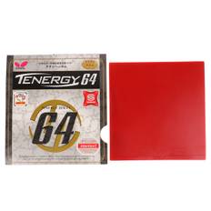 1 stk Butterfly T64 bordtennis gummi svamp 2,1 mm omvendt lim tr Red one size