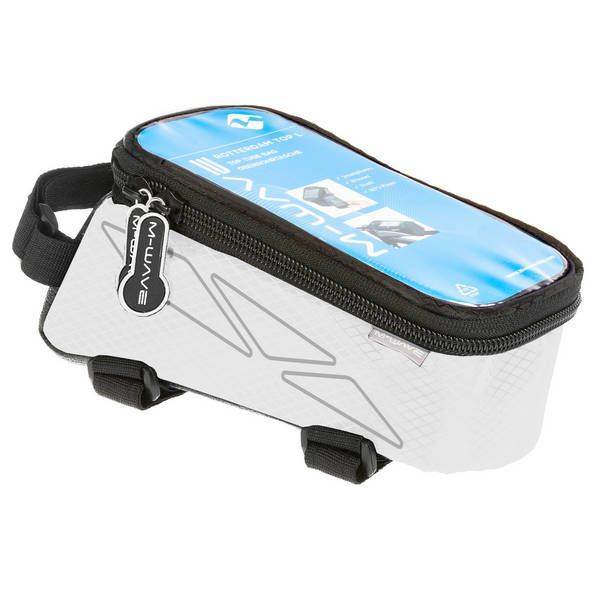 M-Wave Rotterdam Top L Top Tube Bag - Hvid