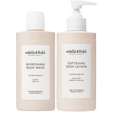 Estelle&Thild Organic Beauty Vanilla Tangerine Vanilla Body Everyday Duo