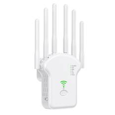 U13 1200Mbps Dual Band Trådlös WiFi Repeater Adapter 2,4G Lång Räckvidd Förlängare 5G Wi-Fi Signalförstärkare EU-uttag