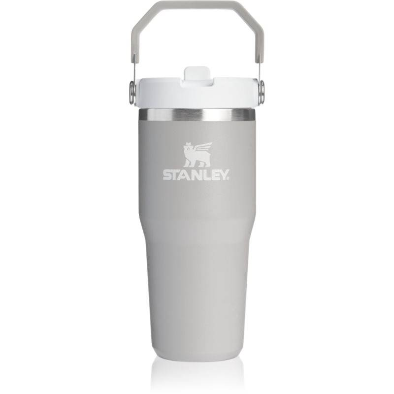 Stanley IceFlow™ Flip Straw 2.0 Tumbler termosflaska i rostfritt stål Ash 410 ml