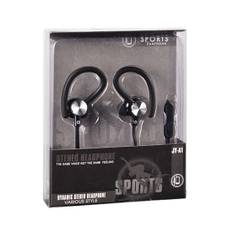Sport Hörlurar Bygel Hook Black