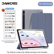 DANYCASE Soft Protective Case Compatible With Samsung Galaxy Tab A9 Plus A9 A8 S6 Lite S7 S8 S9 S9FE S7Plus S7FE S8Plus With Pencil Holder