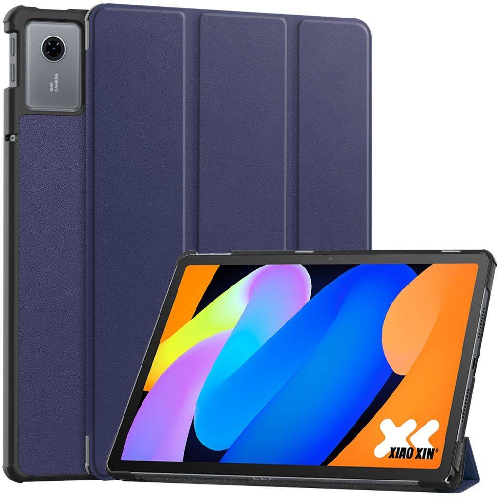 Lenovo Tab K11 Gen 2/Idea Tab/Xiaoxin Pad 11 2025 Tri-fold Fodral - Blå
