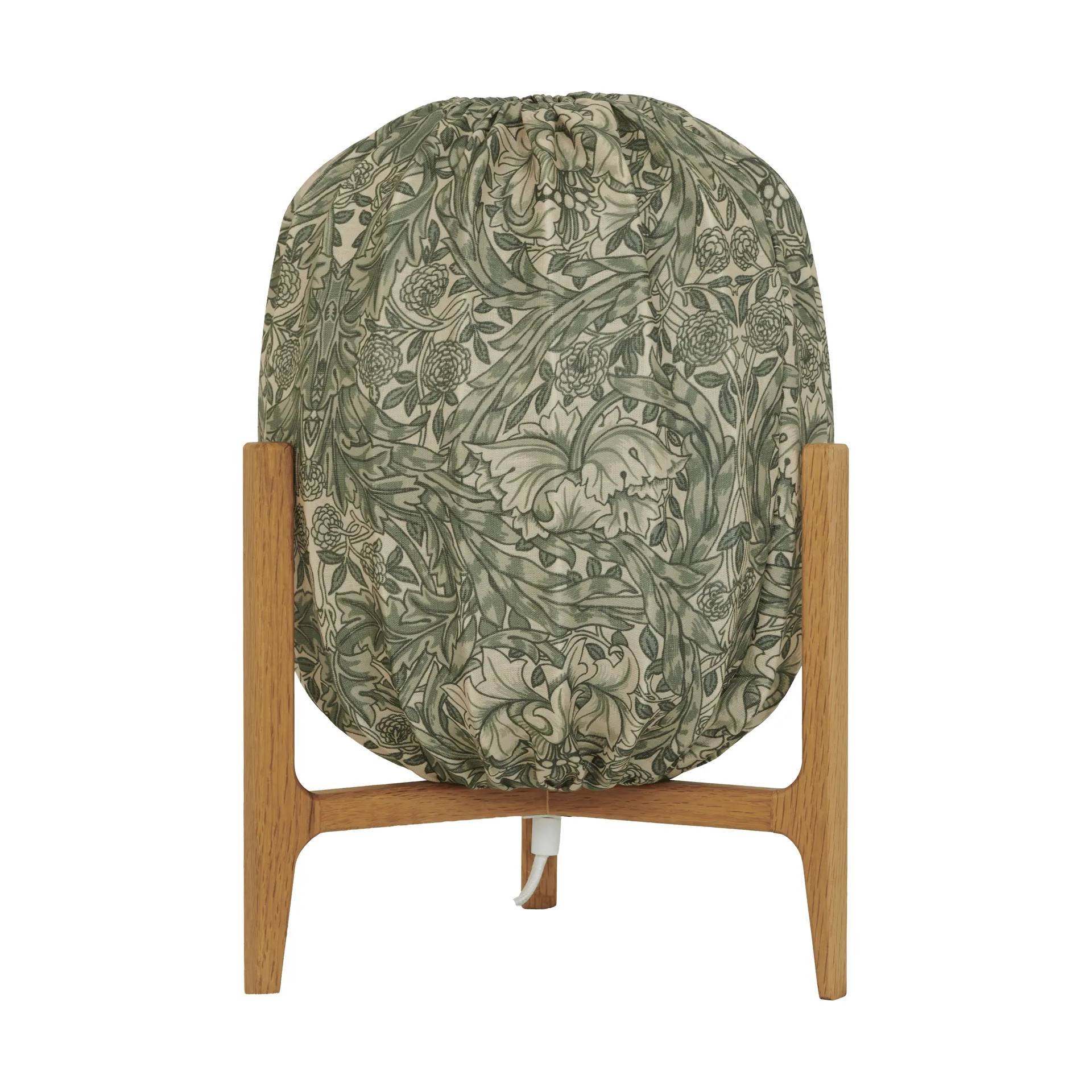 Watt & Veke Prisma bordslampa Oak-African marigold green, Ø27x42 cm