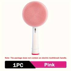 TEMU Facial Cleansing Brush Head For Oral-b Electric Toothbrushes Replacement Heads Face Light Beige Care Tools Face Spin Brushes For Cleansing, Exfoliating, Deep Cleaning & Massaging