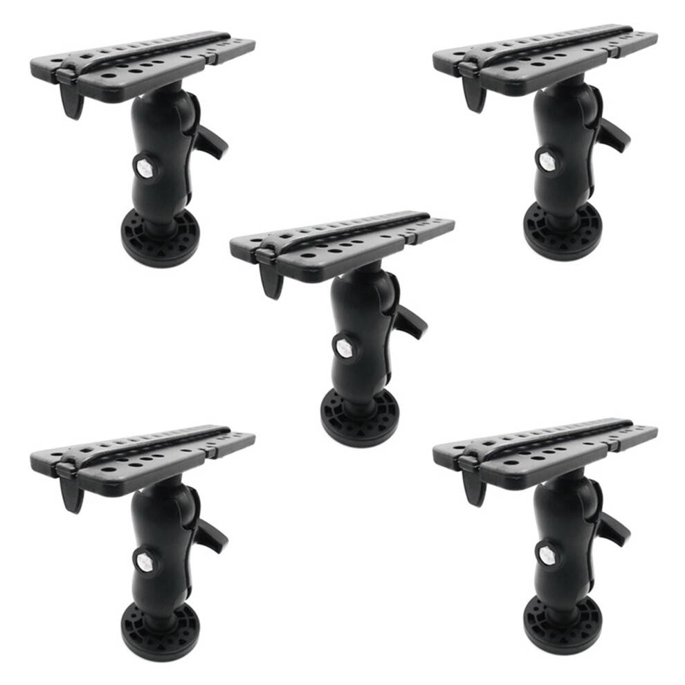 5X Mount with Fish Finder and Universal Mounting Plate Kayak Accessories