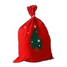 ULTECHNOVO Julklappssäckar Jultomtesäck Tomtepresentsäckar Julgodispåsar Julkassar Julklappssäck Jul Dragsko Tyger Ryggsäck Röd Presentpåse