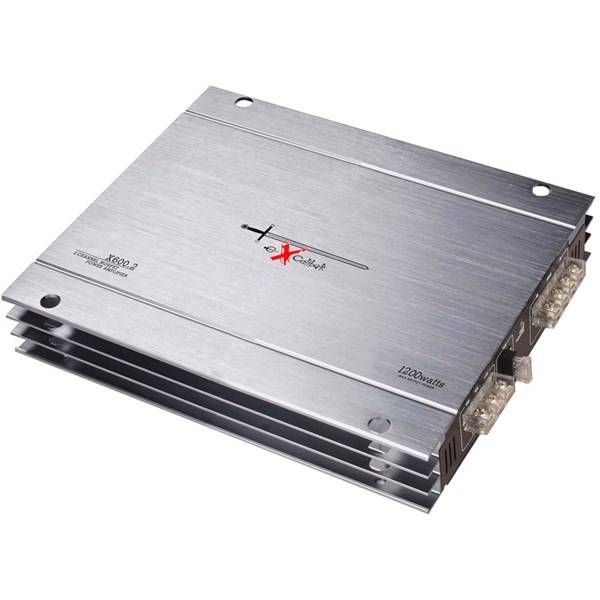 Slutsteg Excalibur X600.2 – 2-kanals – 1200W – Silver EXCALIBUR - 2253132