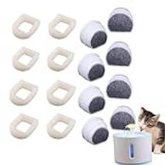 Cat Water Fountain Filter, Pet Fountain Filter | utbytesfilter för Cat Water Fountain,Svampar Skum för klart vatten, passar för flera husdjursfontäner