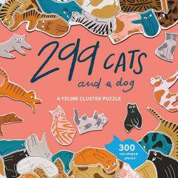 299 Cats (and a dog) Cluster Puzzle (Pussel)
