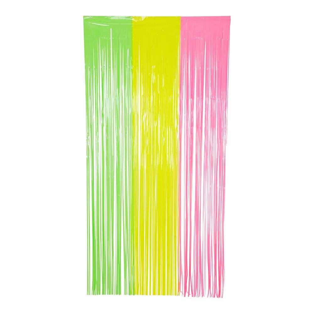 Festgardiner til dør - Neon - 100x200 cm