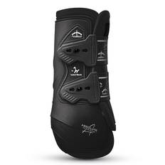 Veredus Absolute Rear/bak Elastic Dressyrskydd - Svart - Large