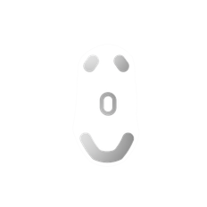 Prime og Prime Wireless PTFE-musfødder - white
