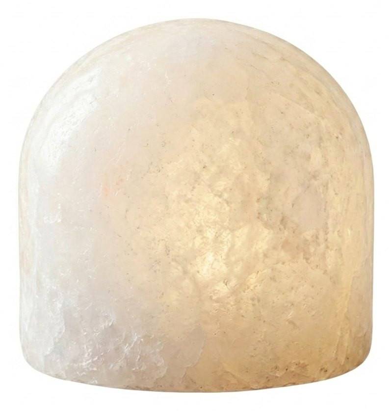 Marble Bordsljus Soft Shape Vit Matt Marmor 9cm