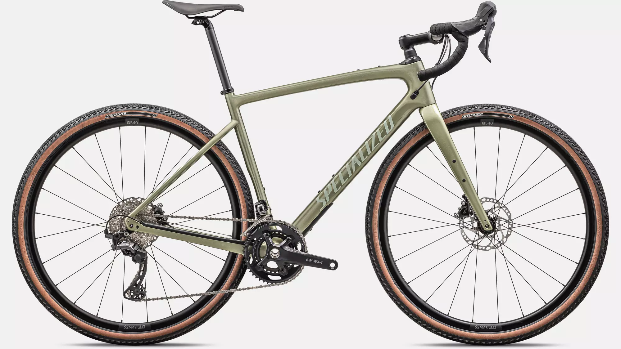 Specialized Diverge Sport Carbon 2024 - Shimano GRX 2x12sp - DT Swiss G540 - 144 / 54 / SATIN PURPLE INDIGO TINT/PURPLE INDIGO/AMBER GLOW (54)