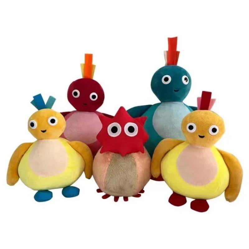 Animerade Twirlywoos Stora Hoo & Kyckling Gosedjur Mjuka Leksaker & Toodloo & Cbeebies Födelsedagspresent för Barn