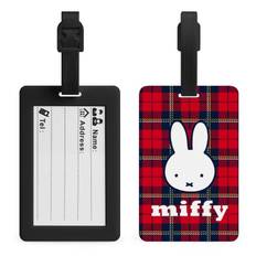 Miffy Luggage Name Bag Suitcase TPU with Name School Bag Luggage Suitcase Name Loss Business Cute Character Tag, Tag, Tag, Tag, Card, Tag, Tag,