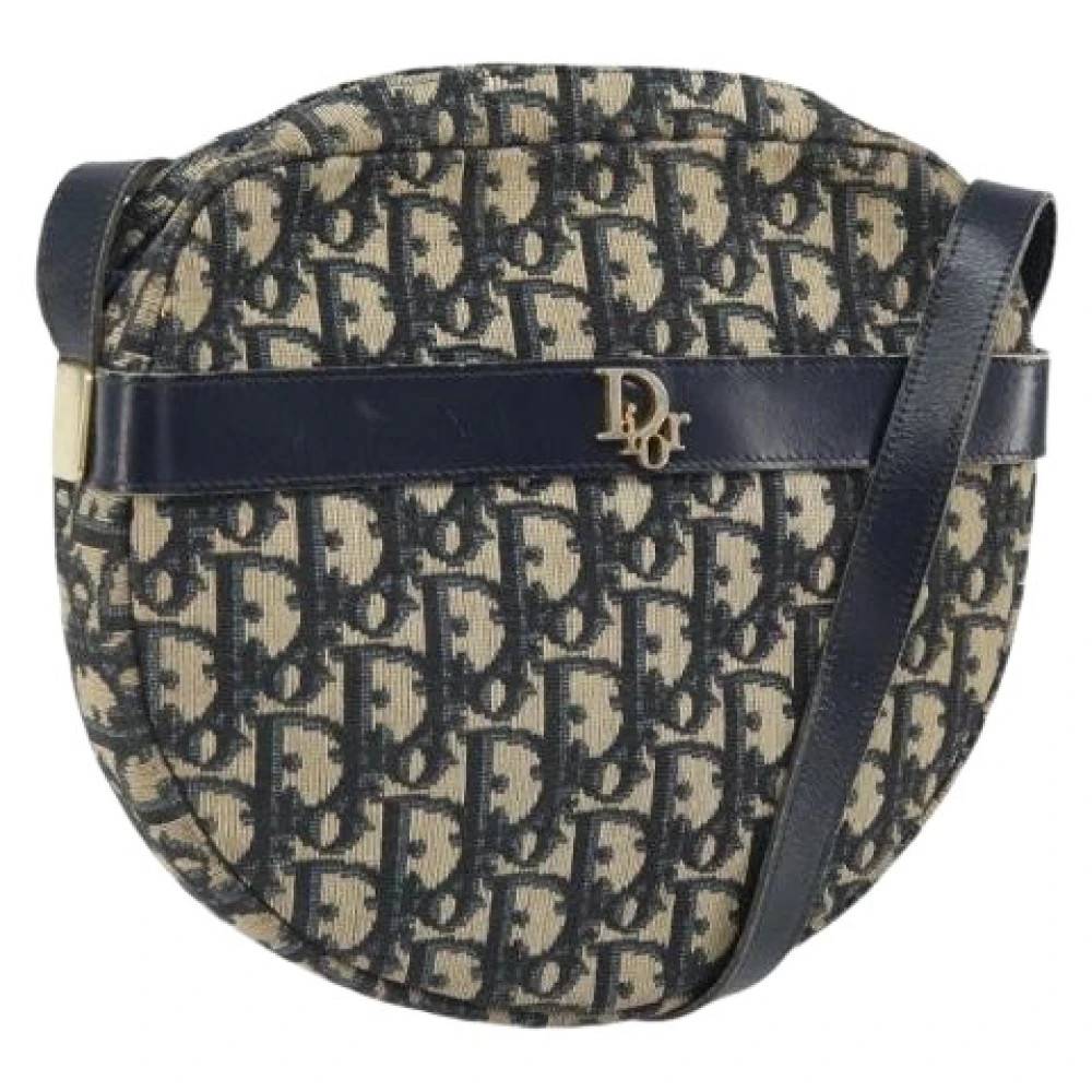 Dior Vintage Pre-owned Trotter Canvas Skuldertaske - Vintage - Dame - Flerfarvet - ONE SIZE - Uld