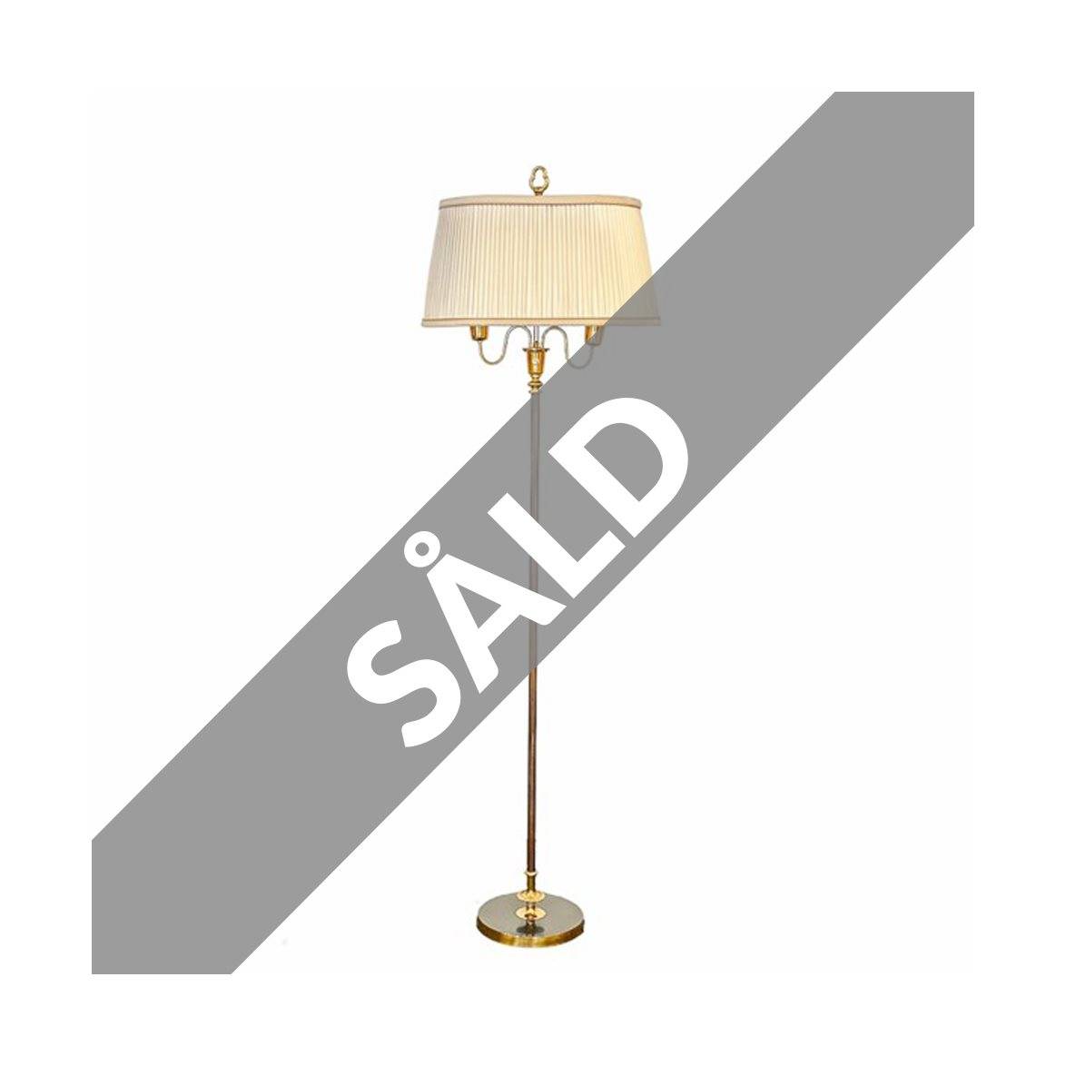 Vintage by Bright 1-2-3 Golvlampa Zenith, Mässing