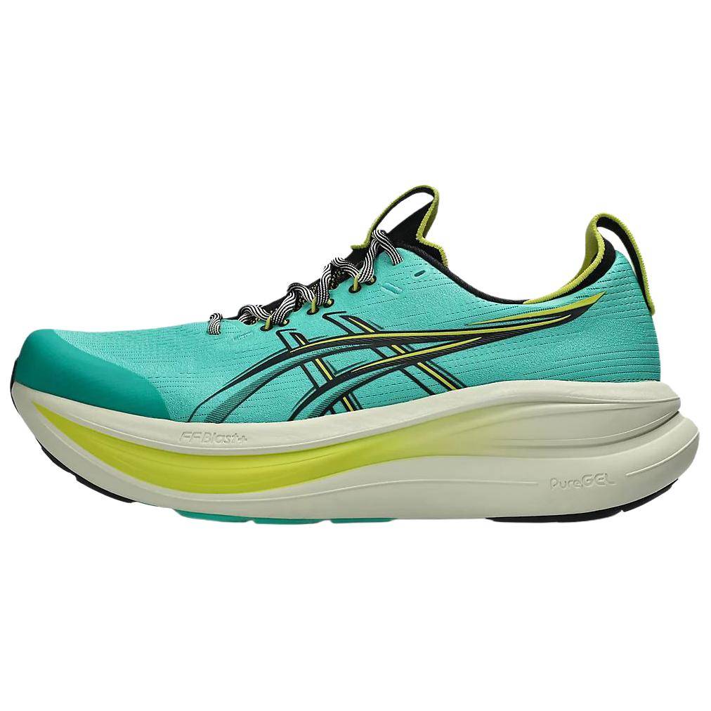 Asics Gel-Nimbus 28 Tr Bekväma Terränglöparskor Herr sneaker Aurora-Grön Svart 1011C216-300 cm