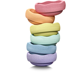 Stapelsten Stapelstein Rainbow Pastel 6