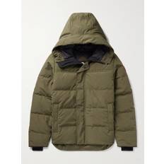 Canada Goose - Macmillan Logo-Appliquéd Quilted Shell Hooded Down Parka - Men - Green - S