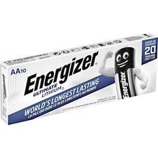 Energizer AA Lithium Batteri 10-Pack