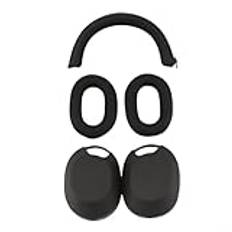 Silicone Case for för Sony WH-1000XM5, för Sony xm5 Headphones Protective Cover, for E -ar copper for för Sony xm5, WH-1000XM5 Accessories Soft Silicone Skin Cover (Black)