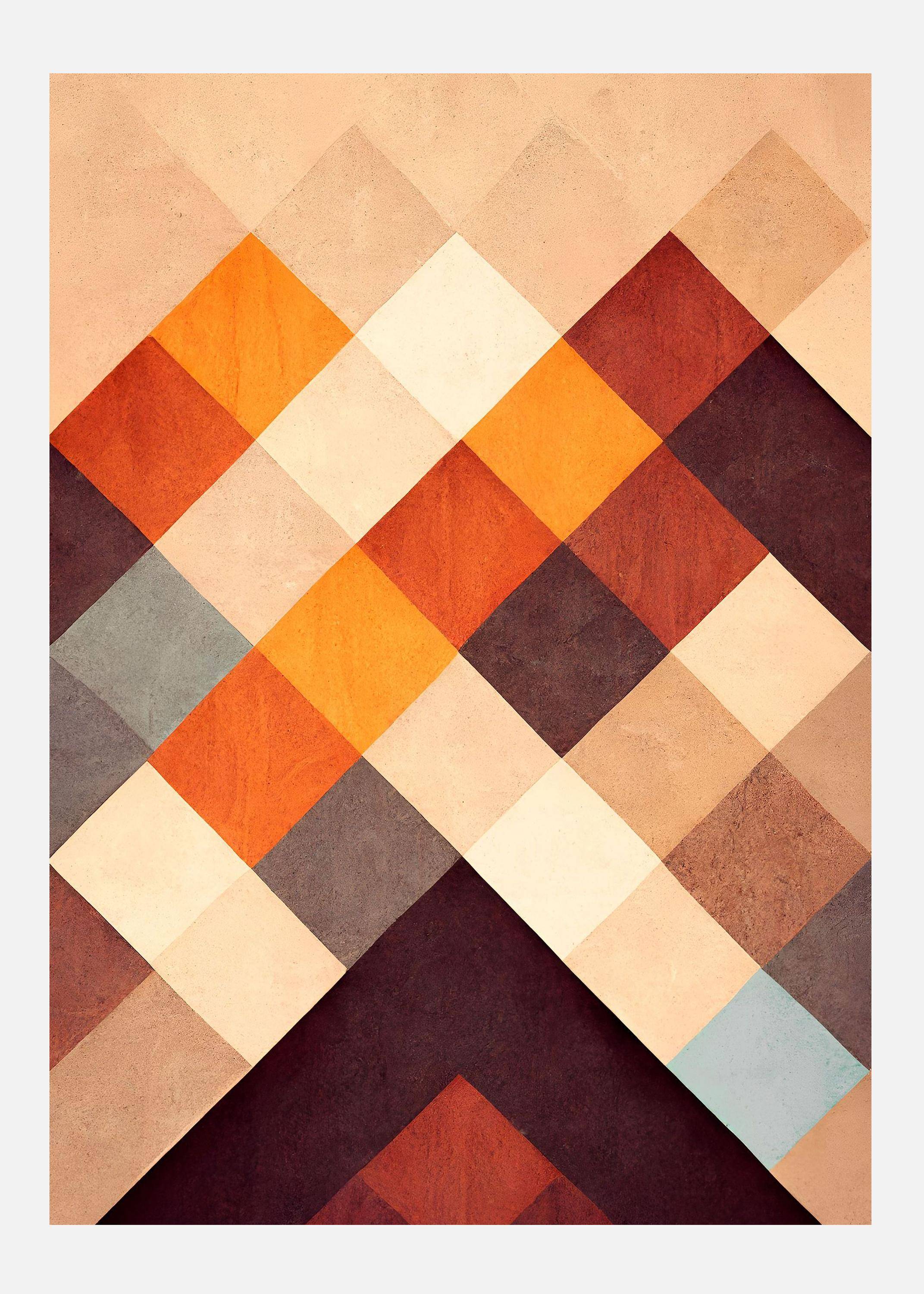 The Pyramid Canvastavla (50x70 cm)