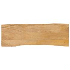 vidaXL bordplade 140x40x2,5 cm naturlig kant massivt mangotræ