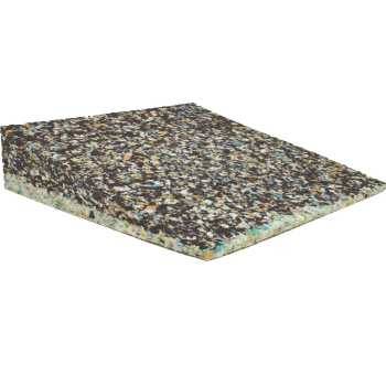 Skråpude 45 x 45 x 6/1 cm, granulat skum