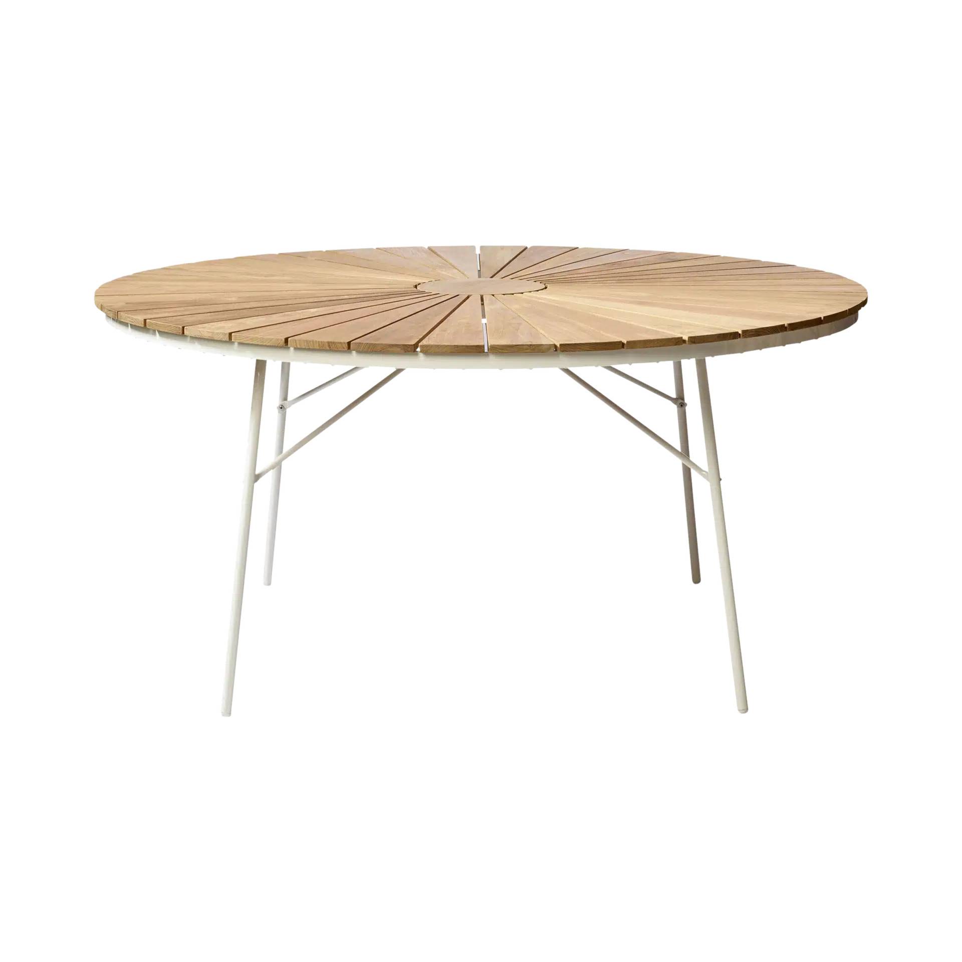 CINAS ELLEN BORD HVID - 150Ø