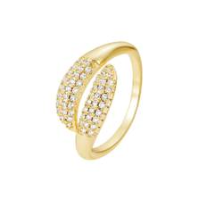 Sparkle Wrap Ring, Gold