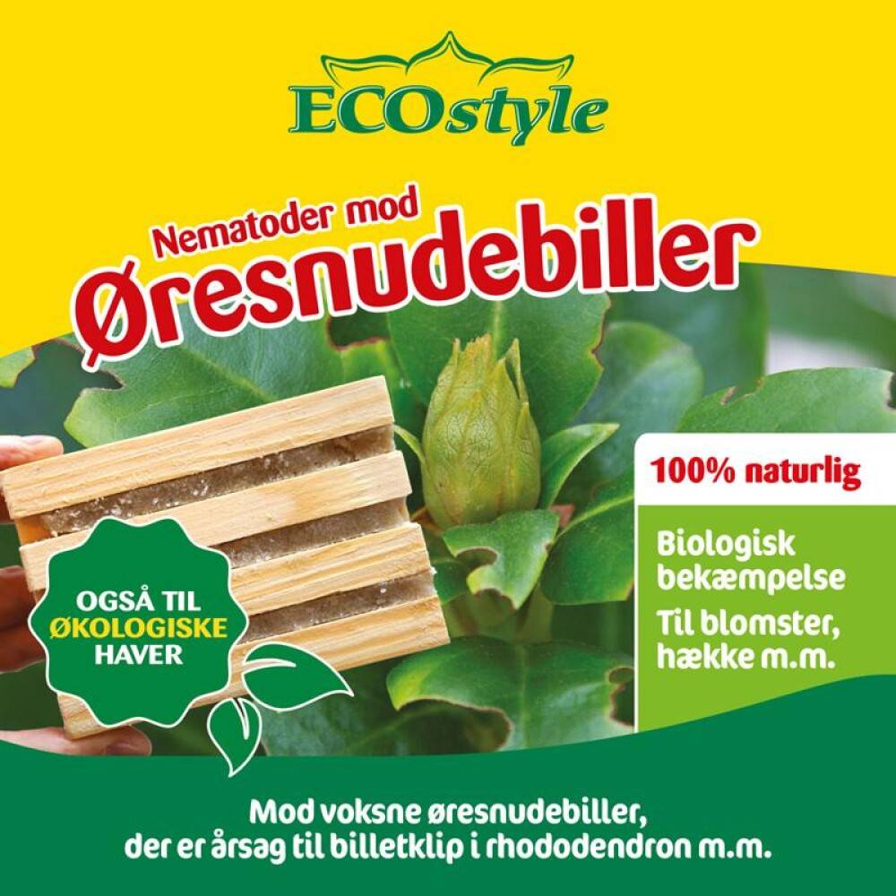 ECOstyle nematoder mod voksne øresnudebiller 10 m²