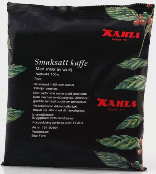 Vanilj, smaksatt kaffe - Kahls